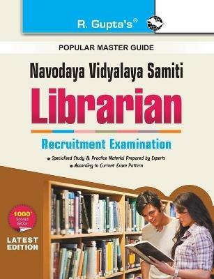 Navodya Vidyalaya Tgt Librarian: Recruitment Exam - R. Gupta - cover