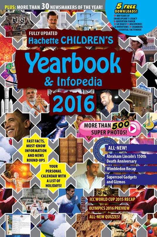 Hachette Children's Yearbook& Infopedia 2016 - Various - ebook