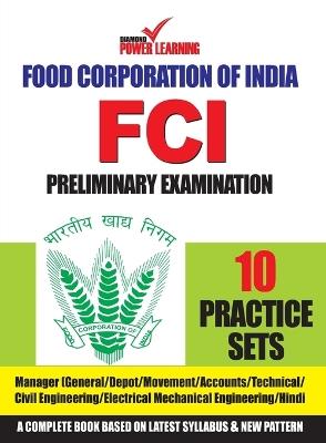 Food Corporation of India - Preliminary Examination - 10 PTP - Diamond Power Learning Team - cover