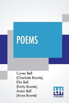 Poems - Currer Bell (Charlotte Bronte),Ellis Bell (Emily Bronte),Acton Bell (Anne Bronte) - cover