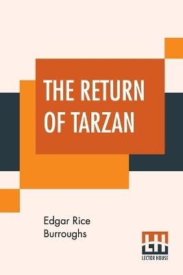 The Return Of Tarzan - Edgar Rice Burroughs - cover