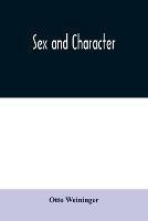 Sex and character - Otto Weininger - cover