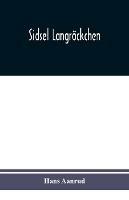 Sidsel Langroeckchen - Hans Aanrud - cover