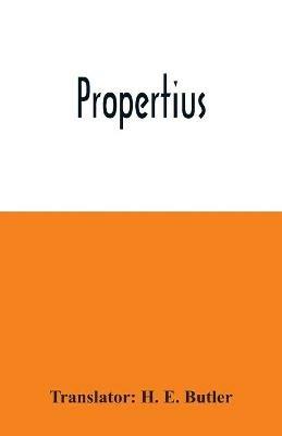 Propertius - cover