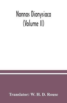Nonnos Dionysiaca (Volume II) - cover