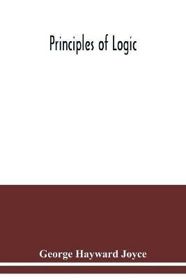 Principles of logic - George Hayward Joyce - cover