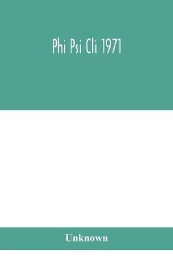 Phi Psi Cli 1971 - cover