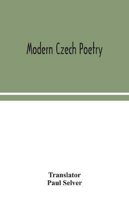 Modern Czech poetry - cover