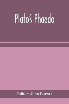 Plato's Phaedo - cover