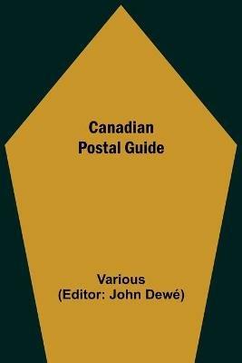 Canadian Postal Guide - Various - cover
