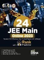 24 Jee Main Online 2023 Session 1 & 2 Previous Year Solved Papers (All Sittings) with Rank Predictor - cover