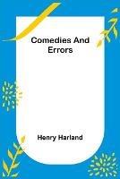 Comedies and Errors - Henry Harland - cover
