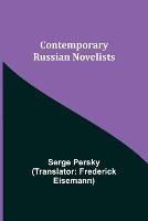 Contemporary Russian Novelists - Serge Persky - cover
