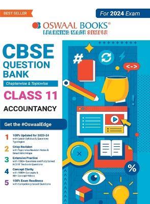 Oswaal CBSE Chapterwise & Topicwise Question Bank Class 11 Accountancy Book (For 2023-24 Exam) - Oswaal Editorial Board - cover