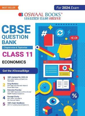 Oswaal CBSE Chapterwise & Topicwise Question Bank Class 11 Economics Book (For 2023-24 Exam) - Oswaal Editorial Board - cover