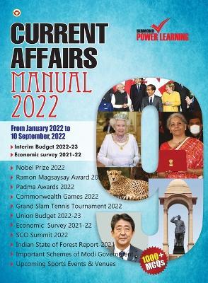 Current Affairs Manual 2022 - Power Learning - cover