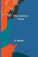 The Literary Sense - E Nesbit - cover