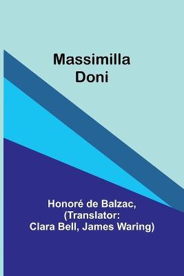 Massimilla Doni - Honoré de Balzac - cover