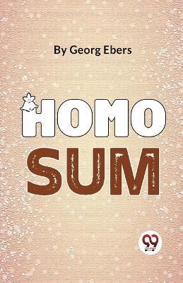 Homo Sum - Georg Ebers - cover