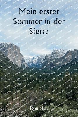 Mein erster Sommer in der Sierra - John Muir - cover