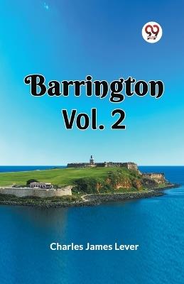 BARRINGTON Vol. 2 - Charles James Lever - cover