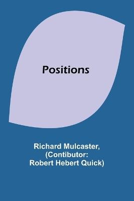 Positions - Richard Mulcaster - cover