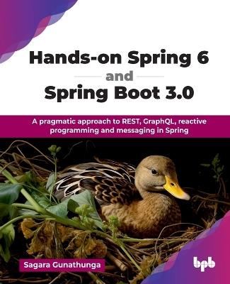 Hands-On Spring 6 and Spring Boot 3.0: A Pragmatic Approach to Rest, Graphql, Reactive Programming and Messaging in Spring - Sagara Gunathunga - cover