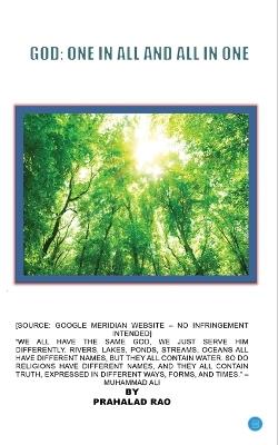 God: One in All and All in One - Prahalad Rao - cover