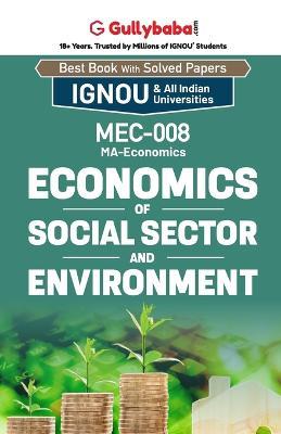 Economics of Social Sector and Environment - Gullybaba Com Panel - cover