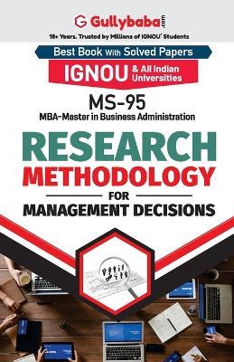 MS-95 Research Methodology for Management Decisions - Gullybaba Com Panel - cover
