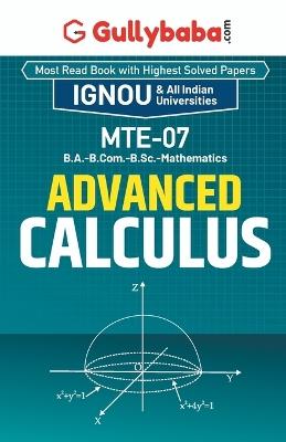 MTE-07 Advanced Calculus - Gullybaba Com Panel - cover