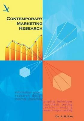 Contemporary Marketing Research - A B Rao - cover