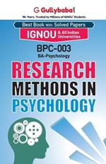 BPC-003 Research Methods in Psychology
