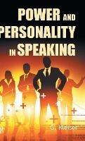Power and Personality in Speaking - G Kleiser - cover