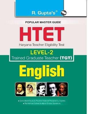 HTET (TGT) Trained Graduate Teacher (Level2) English (Class VI to VIII) Exam Guide - Rph Editorial Board - cover