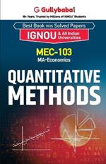 MEC-103 Quantitative Methods