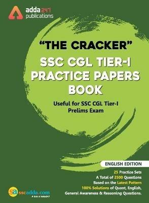 The Cracker SSC CGL Tier I Practice Papers Book ( In English Printed Edition) - Adda247 - cover