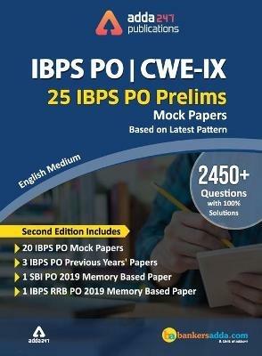 IBPS PO 2019 Prelims Mocks Papers (English Printed Edition) - Adda247 - cover
