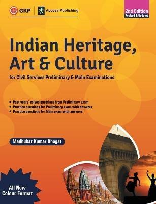 Indian Heritage, Art and Culture (Preliminary & Main) - Madhukar Kumar Bhagat - cover