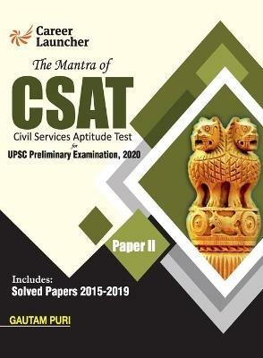 The Mantra of  Csat Paper II 2020 - Gautam Puri - cover