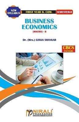 BUSINESS ECONOMICS (Micro) - II - Girija Shankar - cover