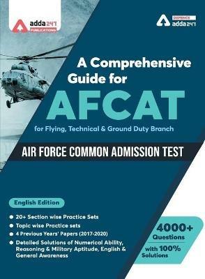 A Comprehensive Guide for AFCAT (English Medium) - Adda247 - cover