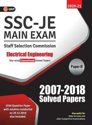 Ssc 2021 Junior Engineer Electrical Engineering Paper II Conventional Solved Papers (2007-2018) - Gkp - cover