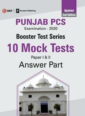 Booster Test Series Punjab Pcs Paper I & II 10 Mock Tests (Questions, Answers & Explanations) - Gkp - cover