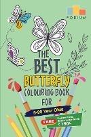 The Best Butterfly Colouring Book - Podium School - cover