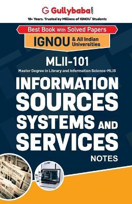 MLII-101 Information Sources, Systems and Services - Gullybaba Com Panel - cover