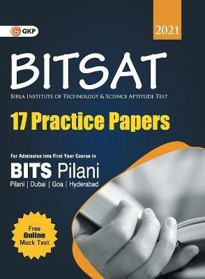 Bitsat 2021 17 Practice Papers - Gautam Puri - cover