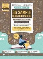 36 Sample Question Papers Science Stream (PCB): CBSE Class 12 for Term-I November 2021 Examination - Oswal,Gurukul - cover