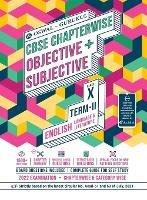 English Chapterwise Objective + Subjective for CBSE Class 10 Term 2 Exam - Oswal,Gurukul - cover