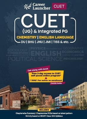 Cuet 2022: Chemistry and English Guide by Awdhesh Dubey & Shiva Kumar - Career Launcher - cover